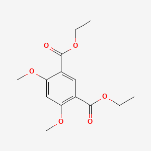 molecular formula C14H18O6 B2906913 Diethyl 4,6-dimethoxyisophthalate CAS No. 1956377-63-1