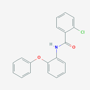 molecular formula C19H14ClNO2 B290694 2-chloro-N-(2-phenoxyphenyl)benzamide 
