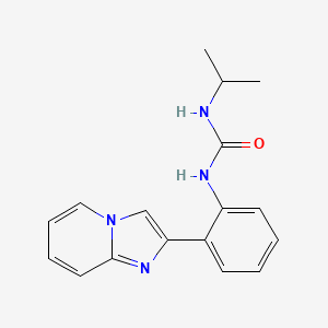 1-(2-(Imidazo[1,2-a]pyridin-2-yl)phenyl)-3-isopropylurea
