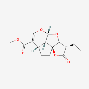 molecular formula C15H16O6 B2907040 b-Dihydroplumericin CAS No. 59170-11-5