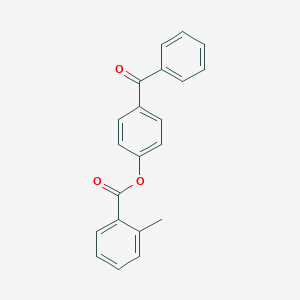 4-Benzoylphenyl 2-methylbenzoate