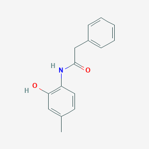 molecular formula C15H15NO2 B290710 N-(2-hydroxy-4-methylphenyl)-2-phenylacetamide 