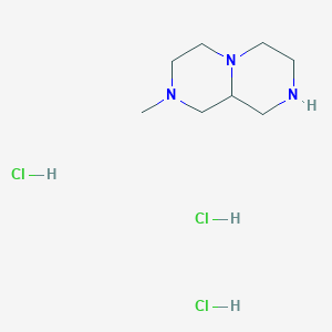 2-Methyloctahydro-1H-pyrazino[1,2-a]pyrazine trihydrochloride