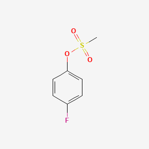 molecular formula C7H7FO3S B2907177 4-Fluorophenyl methanesulfonate CAS No. 72358-72-6