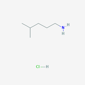 molecular formula C6H16ClN B2907306 4-Methylpentan-1-amine hydrochloride CAS No. 116008-13-0