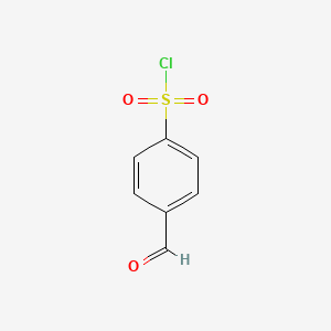 molecular formula C7H5ClO3S B2907312 4-formylbenzenesulfonyl Chloride CAS No. 85822-16-8