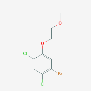 1-Bromo-2,4-dichloro-5-(2-methoxyethoxy)benzene