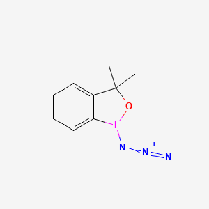 [3,3-Dimethyl-1,2-benziodoxol-1(3H)-yl] azide
