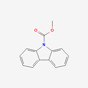 molecular formula C14H11NO2 B2907501 methyl 9H-carbazole-9-carboxylate CAS No. 107624-52-2