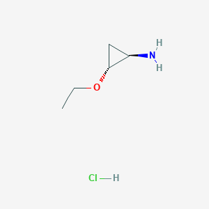 trans-2-Ethoxycyclopropan-1-amine hcl