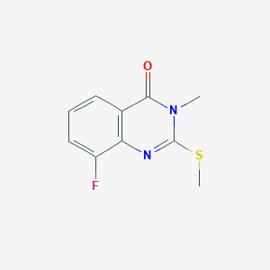 8-fluoro-3-methyl-2-(methylthio)quinazolin-4(3H)-one