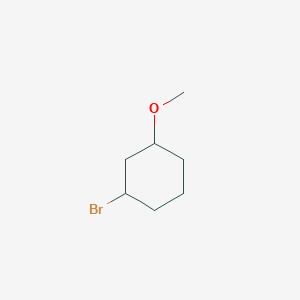 molecular formula C7H13BrO B2907573 1-Bromo-3-methoxycyclohexane CAS No. 1533933-93-5