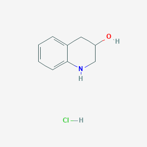 molecular formula C9H12ClNO B2907658 1,2,3,4-Tetrahydroquinolin-3-ol hydrochloride CAS No. 1781184-20-0