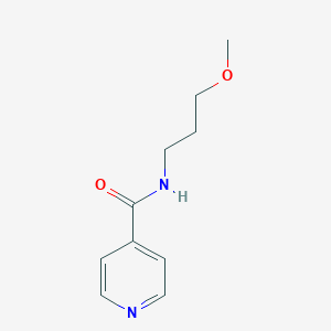 molecular formula C10H14N2O2 B290767 N-(3-methoxypropyl)isonicotinamide 