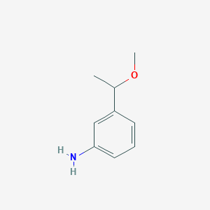 3-(1-Methoxyethyl)aniline