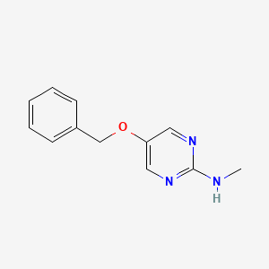 5-(benzyloxy)-N-methylpyrimidin-2-amine