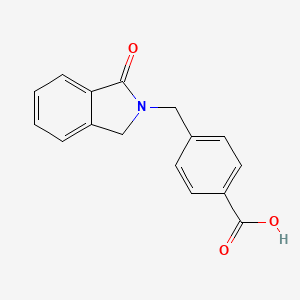 4-[(3-oxo-1H-isoindol-2-yl)methyl]benzoic Acid