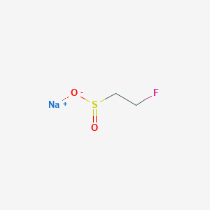 molecular formula C2H4FNaO2S B2907791 Sodium 2-fluoroethane-1-sulfinate CAS No. 1851179-58-2