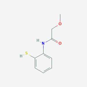 molecular formula C9H11NO2S B290784 2-methoxy-N-(2-sulfanylphenyl)acetamide 