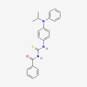 N-(((4-((Isopropyl)phenylamino)phenyl)amino)thioxomethyl)benzamide