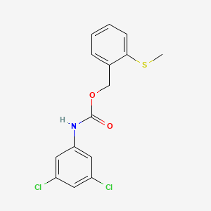 2-(methylsulfanyl)benzyl N-(3,5-dichlorophenyl)carbamate