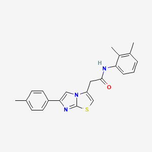 N-(2,3-dimethylphenyl)-2-(6-(p-tolyl)imidazo[2,1-b]thiazol-3-yl)acetamide