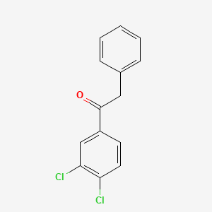 molecular formula C14H10Cl2O B2907928 1-(3,4-Dichlorophenyl)-2-phenylethanone CAS No. 93534-22-6