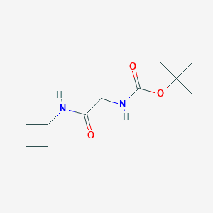 N-(2-Boc-aminoacetyl)cyclobutylamine