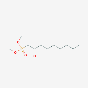 molecular formula C11H23O4P B029080 二甲基（2-氧代壬基）膦酸酯 CAS No. 37497-25-9