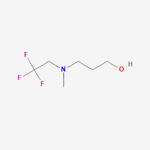 3-(Methyl(2,2,2-trifluoroethyl)amino)propan-1-ol