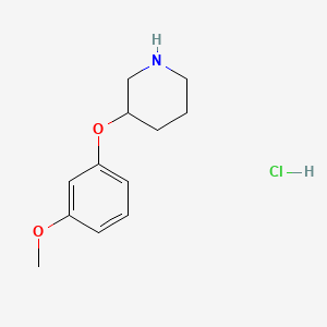 3-(3-Methoxyphenoxy)piperidine hydrochloride