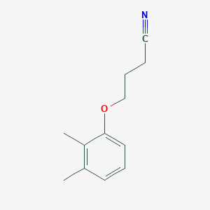 molecular formula C12H15NO B2908116 4-(2,3-Dimethylphenoxy)butanenitrile CAS No. 896657-11-7