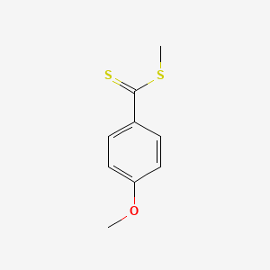 molecular formula C9H10OS2 B2908121 Methyl 4-methoxybenzenecarbodithioate CAS No. 5874-09-9