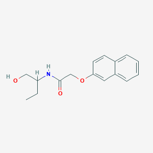 N-(1-hydroxybutan-2-yl)-2-naphthalen-2-yloxyacetamide