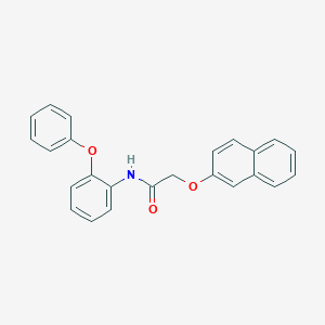 molecular formula C24H19NO3 B290819 2-(2-naphthyloxy)-N-(2-phenoxyphenyl)acetamide 