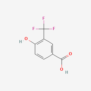 molecular formula C8H5F3O3 B2908231 4-hydroxy-3-(trifluoromethyl)benzoic Acid CAS No. 220239-68-9; 220239-68-9; 239-68-9