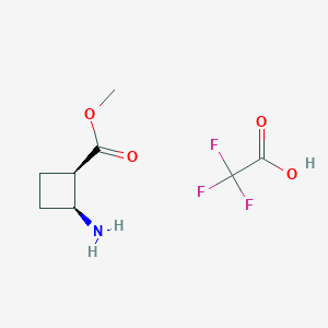 Cis-methyl 2-aminocyclobutanecarboxylate 2,2,2-trifluoroacetate
