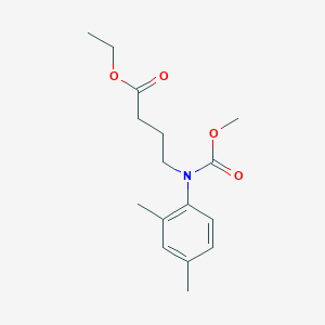 Ethyl 4-((2,4-dimethylphenyl)(methoxycarbonyl)amino)butanoate
