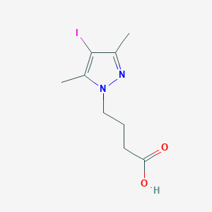 4-(4-iodo-3,5-dimethyl-1H-pyrazol-1-yl)butanoic acid