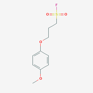 3-(4-Methoxyphenoxy)propane-1-sulfonyl fluoride
