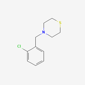 molecular formula C11H14ClNS B2908448 4-(2-Chlorobenzyl)thiomorpholine CAS No. 414873-32-8