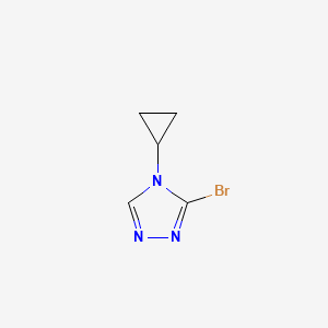 3-Bromo-4-cyclopropyl-4h-1,2,4-triazole