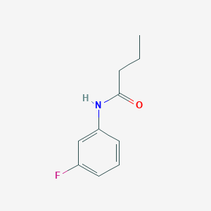 molecular formula C10H12FNO B290848 N-(3-fluorophenyl)butanamide 