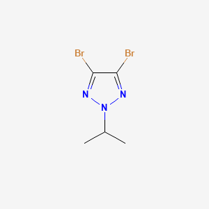 4,5-Dibromo-2-propan-2-yltriazole