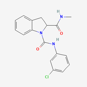 N1-(3-chlorophenyl)-N2-methylindoline-1,2-dicarboxamide