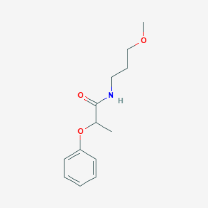 N-(3-methoxypropyl)-2-phenoxypropanamide