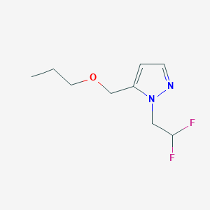 1-(2,2-difluoroethyl)-5-(propoxymethyl)-1H-pyrazole