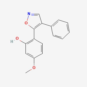 5-Methoxy-2-(4-phenylisoxazol-5-yl)phenol