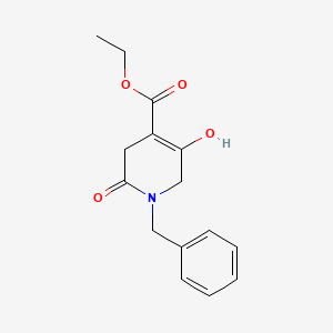 Ethyl 1-benzyl-5-hydroxy-2-oxo-1,2,3,6-tetrahydropyridine-4-carboxylate