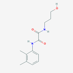 N'-(2,3-dimethylphenyl)-N-(3-hydroxypropyl)oxamide